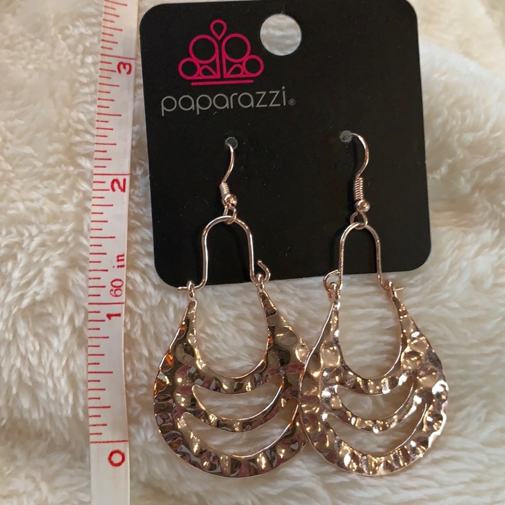 Paparazzi Goldtone pierced earrings